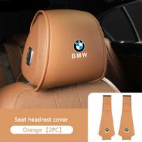 Automobilinės kėdutės galvos atramos apsauginis odinis pagalvės užvalkalas BMW X1 X2 X3 X5 X4 X6 X7 G30 G20 G32 G11 G12 F40 F30 F20 F10 F34 Lipdukas