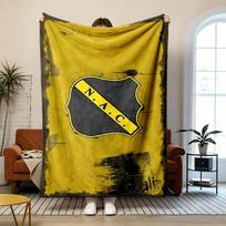 NAC Breda Soft and comfortable flannel Suitable for sofas living rooms outdoor camping travel and also makes a great anniversary gif 80cmx120cm yellow