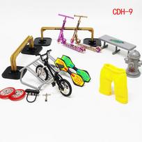 „Finger Board Skate Park Scooter Finger Bike“ riedlenčių vietos scena yellow