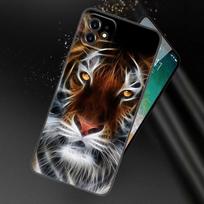 Liūtas Vilkas Tigras Lokys Kiškis Telefono dėklas Apple iPhone 13 12 Mini 11 Pro XS Max XR X 8 7 6S 6 Plus SE 2022 2020 5S 5 Minkštas dangtelis iPhone XR