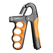 Hand Grip Strength Trainer Countable 5-100KG Adjustable Men Women Electronic Forearm Exerciser Muscle oranžinė