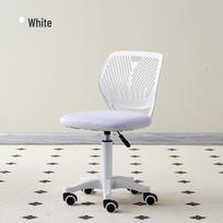 Height Adjustable Ergonomic Mesh Office Chair for Home and Workstation white