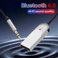 USB Bluetooth 6.0 Imtuvas Aux Bluetooth Adapteris Automobiliui 3.5mm Lizdas Garsiakalbis Automobilio Laisvų Rankų Įrangos Automobilio Garso Muzikos Siųstuvas