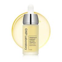 CNP LABORATORY Propolio energijos ampulė 15ml – Drėkinanti & Suteikianti spindesio, Korėjietiška 15ml beige