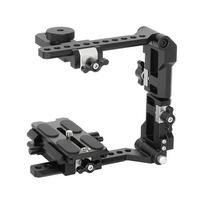 HDRIG Adjustable Quick Release Camera Cage for Sony, Canon, Nikon, Panasonic DSLR Cameras 3868 C3868 gray