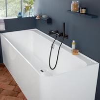 Villeroy & Boch Collaro kampinė akrilinė vonia 180x80 cm, su panele ir sifonu