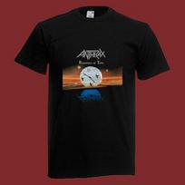 Anthrax Persistence of Time Album Cover T-shirt XXL black
