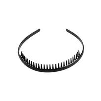 1/2 Pcs Clothing Black Football Men Hair Clip Sports Hairband Toothed Soccer Headband 1 PC juoda