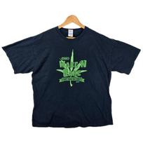 Vintage Chronic Wake And Bake Weed Shirt XL Y2K 420 Start Your Day Right Mary J Unisex T-Shirt XL black