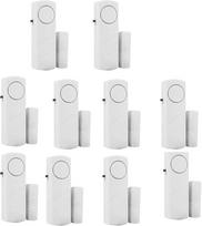 High Quality-10 Paketo lango signalizacija belaidžio durų magnetinio jutiklio signalizacija, tinkama namų apsaugos sistemai, baseino durų signalizacija