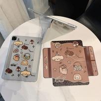 Magnetic Detachable Folio Case IPad 11th Gen Pro 11 Inch Air 7 6 8 9 10 With Stand Shockproof Full Cover Cartoon Design iPad mini 6-7 white