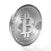 1 Kūrybinė Atminimo Auksu Padengta Bitcoin Kolekcionuojama Monetos Bitcoin Meno Kolekcionuojama Monetos Auksinė Atminimo Monetos sidabras