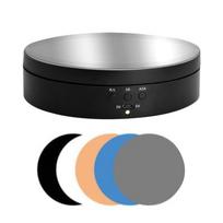 Rotating Display Stand 360Degree Motorized Turntable Low Noise Revolving Base for Photography Products and Shows juoda