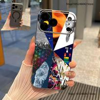 Band C-Coldplay For iPhone 17,16,15,14,13,12,11,Pro,Max,Plus Transparent gray Phone Case Magnetic Wireless Charging iPhone12mini black