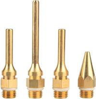 vienetų 10,8 mm sriegio skersmens keičiamas vario klijų pistoleto antgalių rinkinys, tinkamas karštų klijų pistoleto įrankiams