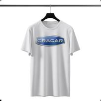 Cragar Wheels Drag Race Racing Logo funny T-Shirt Size S-5XL Made in USA XXXL gray