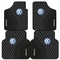 T23-Automobilio grindų kilimėliai Auto pėdų kilimėlio apsauga Kilimas Priekiniai ir galiniai kilimėliai Volkswagen VW GTI Rline R Golf Polo Passat Magotan Tiguan black