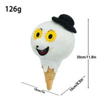 Art The Clown Plush Doll Terrifier Horror Movie Anime Peripherals Toy Halloween Christmas Home Decor Fan Gift 1PCS white