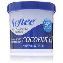 Softie Coconut Oil Hair & Scalp Conditioner 141.7g 1 pcs gray