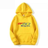 Gt Dviratis Bmx Kalnų Dviratis Lenktynės Plento Važiavimas Hoodies Unisex Vintažinis Karštas Išpardavimas XL yellow