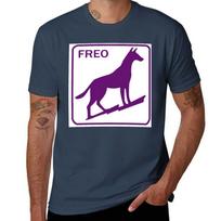 Dingo Freo TShirt Novelty Graphic Tee Shirt L brown