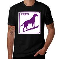 Dingo Freo TShirt Novelty Graphic Tee Shirt L brown