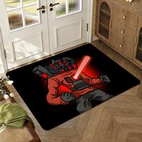 Cartoon S-Skibidi T-Toilet Floor Mat Soft Thickened Absorbent Non-Slip Bedroom Living Room Door Mat Home Decor Flannel Rugs 50x80cm