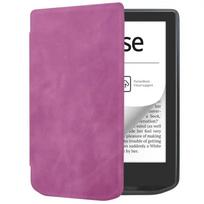 NAUJAS Pocketbook Verse/Verse Pro elektroninės knygos dėklas Itin plonas Filio dangtelis PB 629/634 Funda Automatinis budėjimas/užmigdymas Minkštas TPU apsauginis apvalkalas violetinė