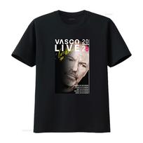 Modena Park T Shirt Vasco Rossi Concert Crew Neck Casual Lightweight Fabric Unisex Stretchy Regular Fit Vintage 4XL black
