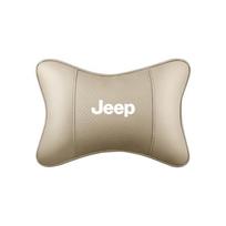 Prabangus odinis automobilio galvos atramos kaklo pagalvėlė galvos atrama Jeep Grand Cherokee Wrangler JK Gladiator Compass Renegade Wagoneer