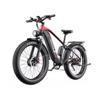 Duotts F26 750W×2 Dvigubo Variklio Elektrinis Dviratis, 48V 20AH Baterija 26  Stori Padangos, 50-55KM/H Greitis 100-120KM Nuotolis, 7 Pavarų Hidrauliniai Diskiniai Stabdžiai
