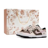 Nike Dunk Karamelės Šnabždesys Pirkinių Krepšys Karvės Oda Neslystantis Amortizacija Atsparus Dilimui DD1503-101(Team1096-) 40.5 white