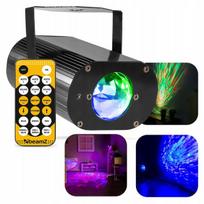 Led rgb vandens bangos efekto stroboskopas Beamz reflektorius