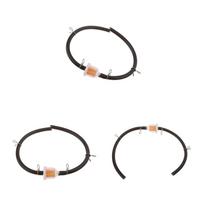 3 Pieces 49cc Mini Gas Hose Line Fuel Filter Kids Dirt Pocket Bike ATV Quad as described
