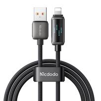 MCDODO ĮKROVIKLIS USB ŽAIBO GREITAS ĮKROVIMO KABELIS IPHONE 1M LED