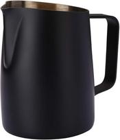 Hetang Yuese Espresso pieno putų plakiklis nerūdijantis plienas, kavos Latte Art puodelis 420 ml juodas