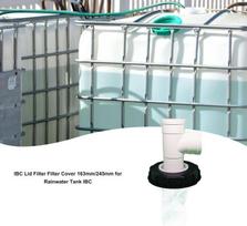 Hetang Yuese IBC lietaus filtro dangtelis, plaunamas nailoninis IBC filtras, IBC dangčio filtro dangtelis 163 mm / 245 mm IBC lietaus bako filtras