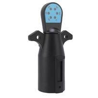 7 kontaktų signalo testeris kemperiui, priekabai, JAV standarto 7 kontaktų kištukas, laidų grandinės testeris AC12V black
