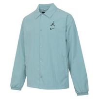 Nike Jordan Mvp Logo Sports Comfortable Fashion Long Sleeve Jacket Men Jacket Sky-Blue HF9354-309 M gray