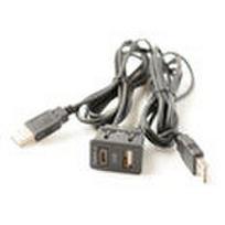 Automobilių valtis "pasidaryk pats" praplovimo montavimo lizdo tipas USB C sąsaja Automatinis prietaisų skydelio prailginimas Keltuvas Maitinimo kabelis