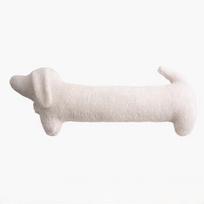 Minimalistinė vienspalvė takso pagalvė Imituota kupranugario vilna Odai draugiška Karalienės lovai Miegui lankstyti kojas Raminti Ilga juosta 68cm【0.3kg】