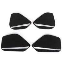 30 Color Door Midrange Speaker Covers Ambient Light for A4 S4 RS4 B9 B9.5 2017‑2023 black