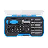 Multi-function Ratcheting Multitool Screwdriver Set Screwdriver Multi-bit Tool All in One Portable Multi-Purpose Tool black