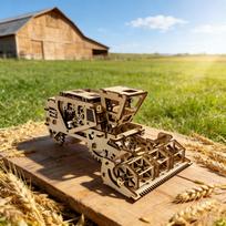 1 Wooden 3D Puzzle Combine Harvester DO-IT-YOURSELF Wooden Assembly Miniature Imaginative Holiday Decor Present Perfect Ideal for Family Assembly balta