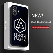 SuperRock Grupės L-Linkin Park Telefono dėklas iPhone 16 15 14 13 12 11 X XR XS 8 Plus Mini Pro Max Minkštas juodas Smūgiams atsparus dangtelis iPhone 16 Pro Max