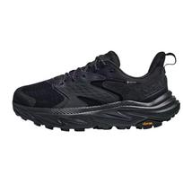 HOKA ONE ONE Anacapa 2 Synthetic Leather Breathable Lightweight Low top Trail Running Shoes Unisex Black 1141632-BBLC 44⅔ juoda