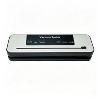 Dual-Use Dry & Wet Vacuum Sealer Machine for Home Kitchen Digital display sealer black