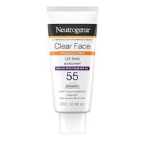 Neutrogena Helioplex Oxybenzone Fragrance Clear Face Liquid Sunscreen SPF 30 88ml Additive-Free white