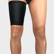 Thigh Protection Sports Basketball Football Running Compressed Leg Cover Muscle Protection Sleeve White M beige