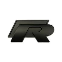 Metaliniai automobilio priekinės grotelių ženkleliai, galinės bagažinės lipdukai Volkswagen VW R Rline ženklui GOLF PASSAT Polo TIGUAN TOUAREG T-ROC Lavida